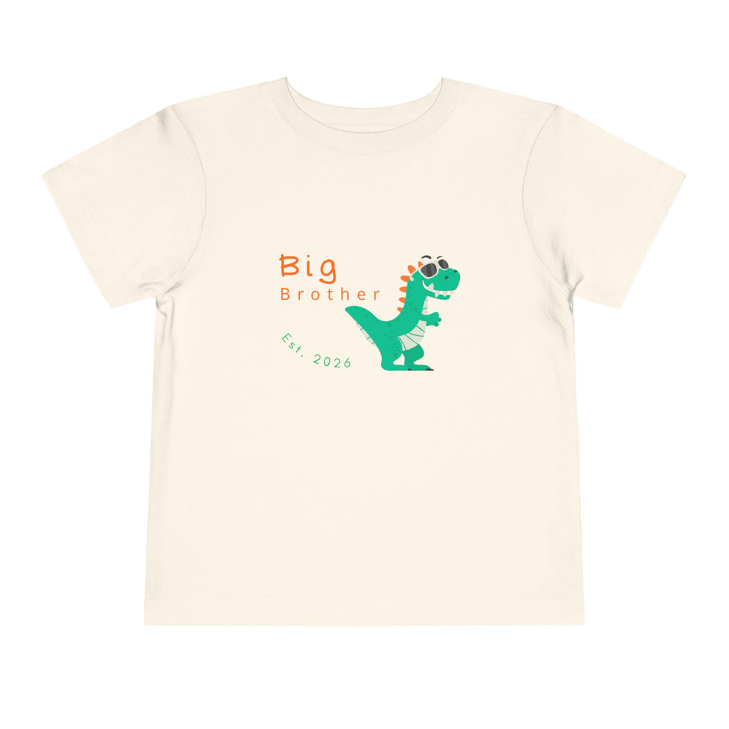 Big Brother Dinosaur Toddler Tee, Cute Kids Shirt, Baby Gift, Birthday Outfit, Sibling Announcement, T-Rex Fun