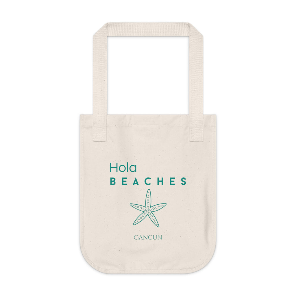 Organic Canvas Hola Beaches Tote