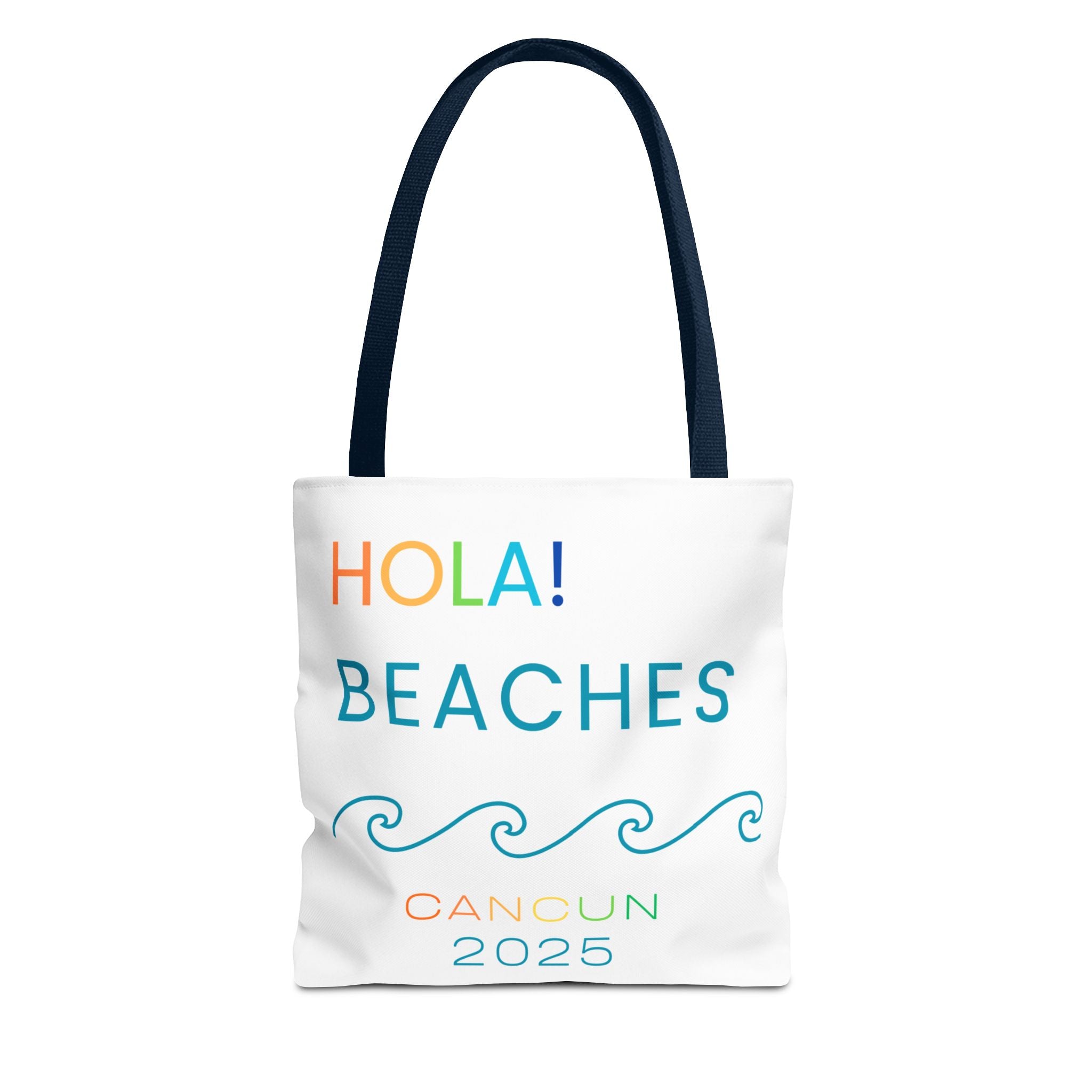 Colorful Cancun Beach Tote Bag, Summer Essentials, Travel Accessory, Eco-Friendly Gift, Beach Lovers, Vacation Tote