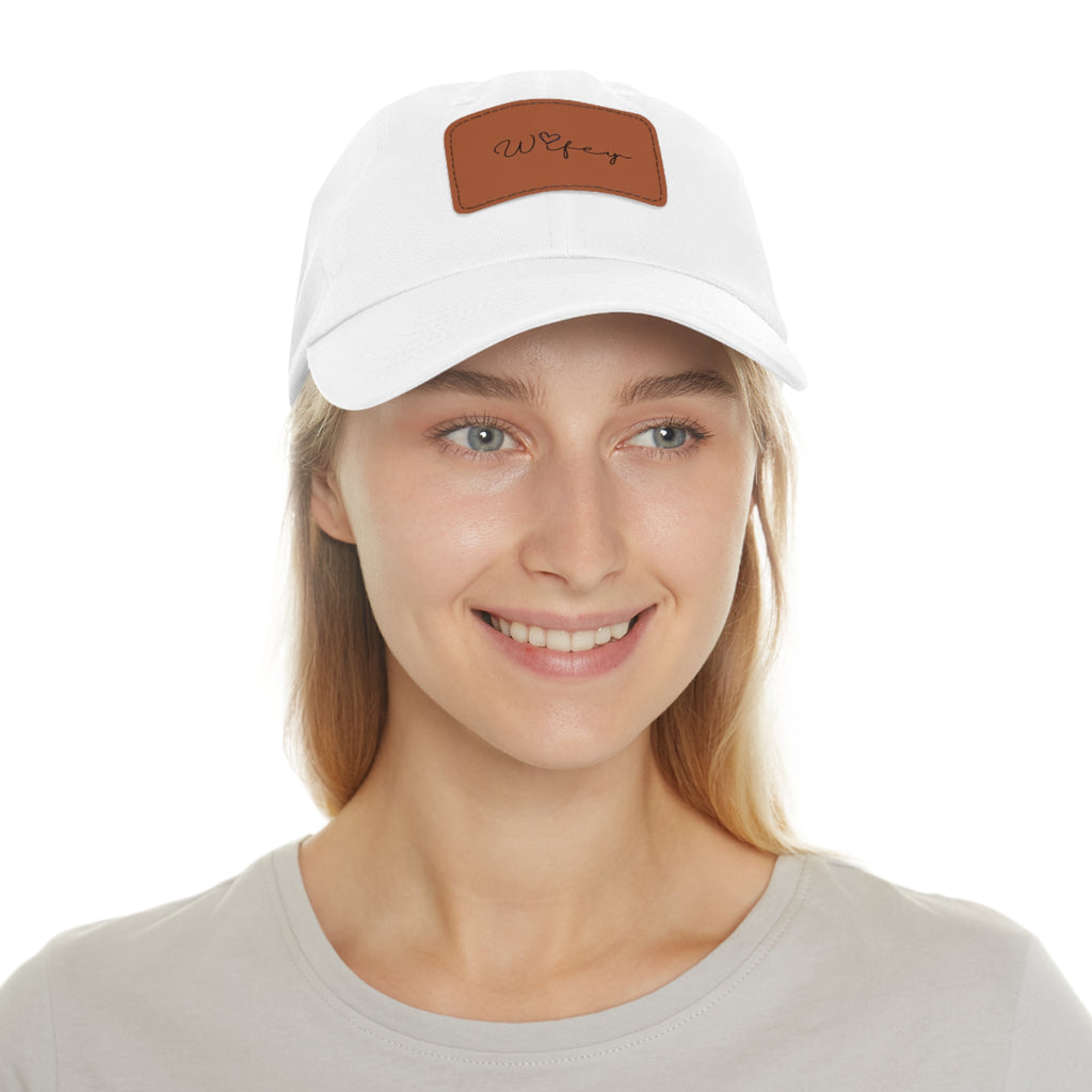 "Wifey" Hat with Leather Patch