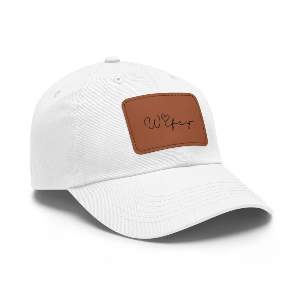 "Wifey" Hat with Leather Patch
