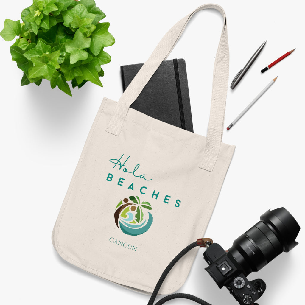Copy of Organic Canvas Hola Beaches Tote