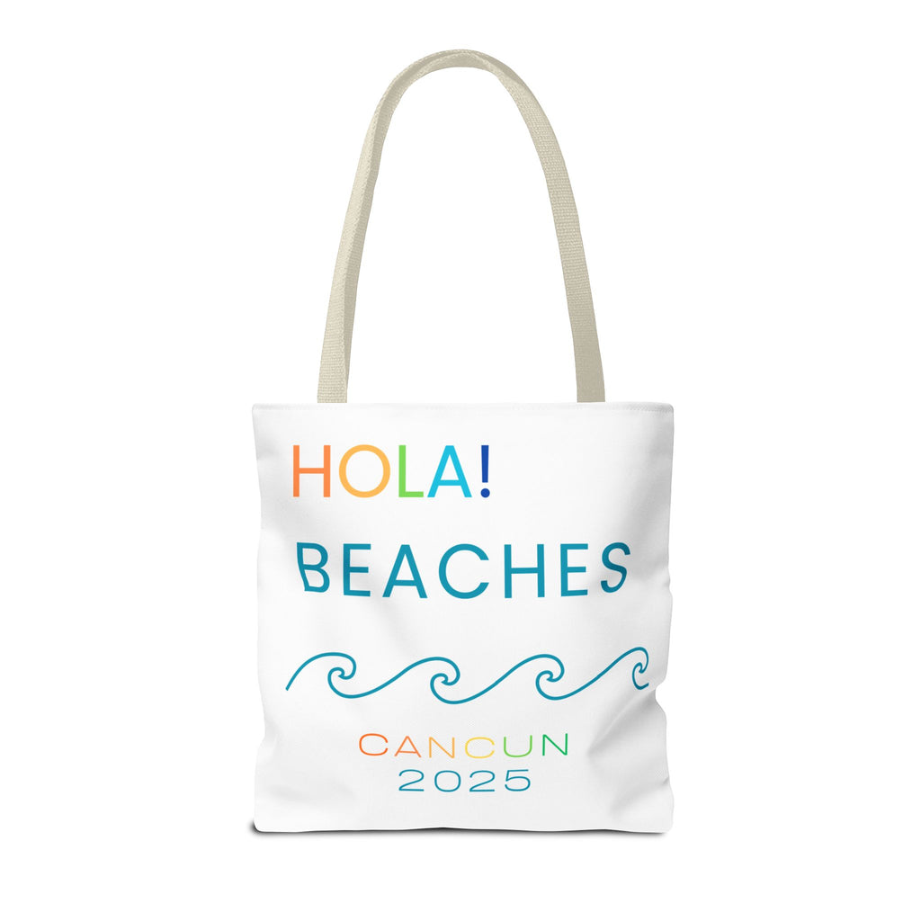 Colorful Cancun Beach Tote Bag, Summer Essentials, Travel Accessory, Eco-Friendly Gift, Beach Lovers, Vacation Tote