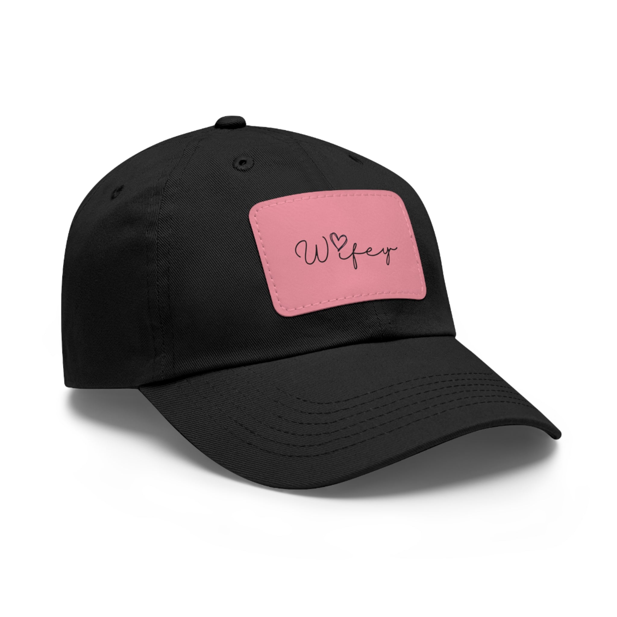 "Wifey" Hat with Leather Patch