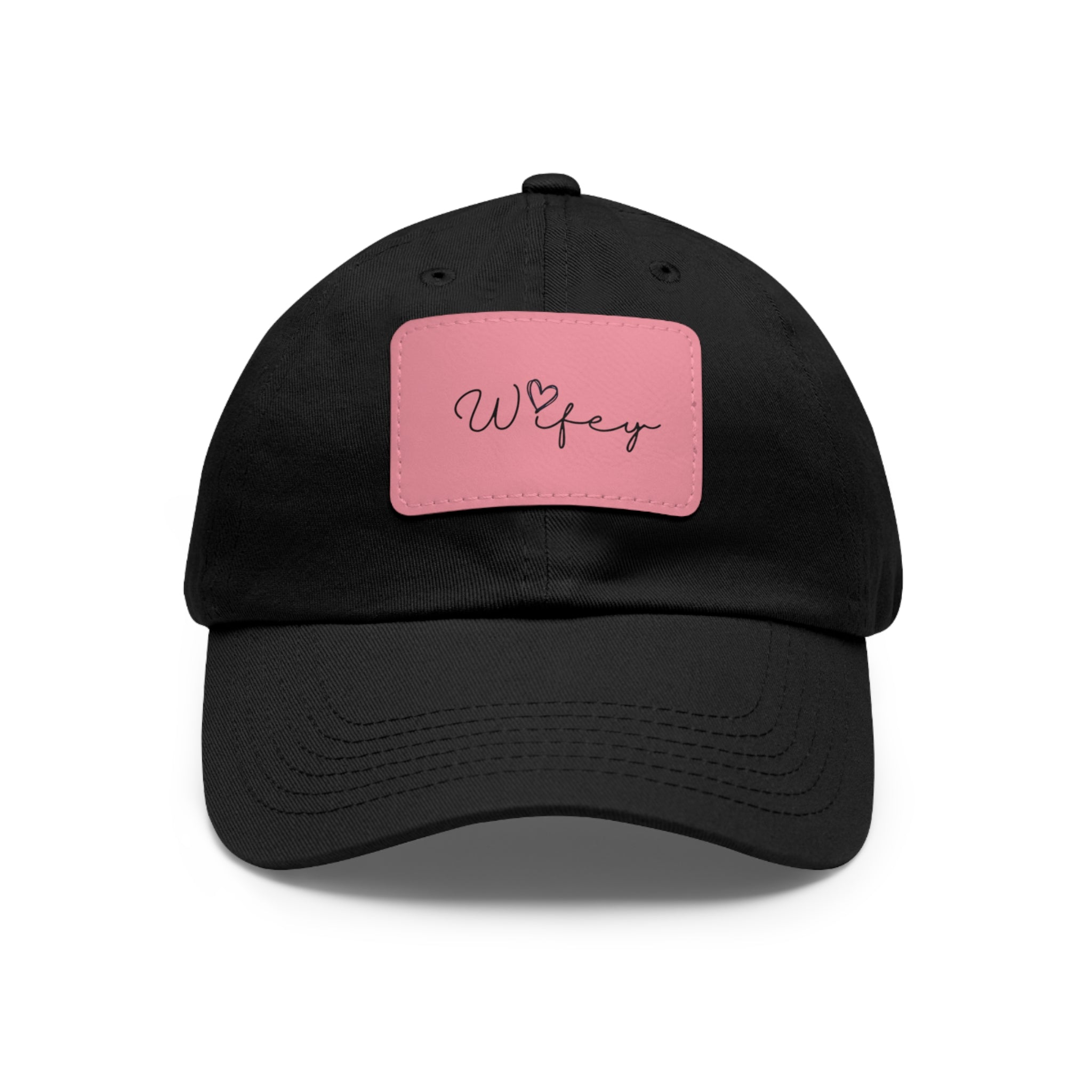 "Wifey" Hat with Leather Patch