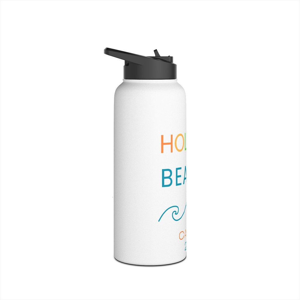 Colorful Hola Beaches Stainless Steel Water Bottle, Summer Hydration Container, Travel Mug, Vacation Gift, Eco-Friendly Drinkware, 2025 [...]