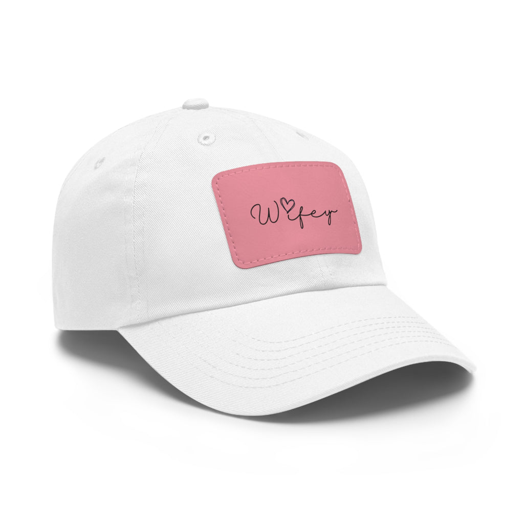 "Wifey" Hat with Leather Patch