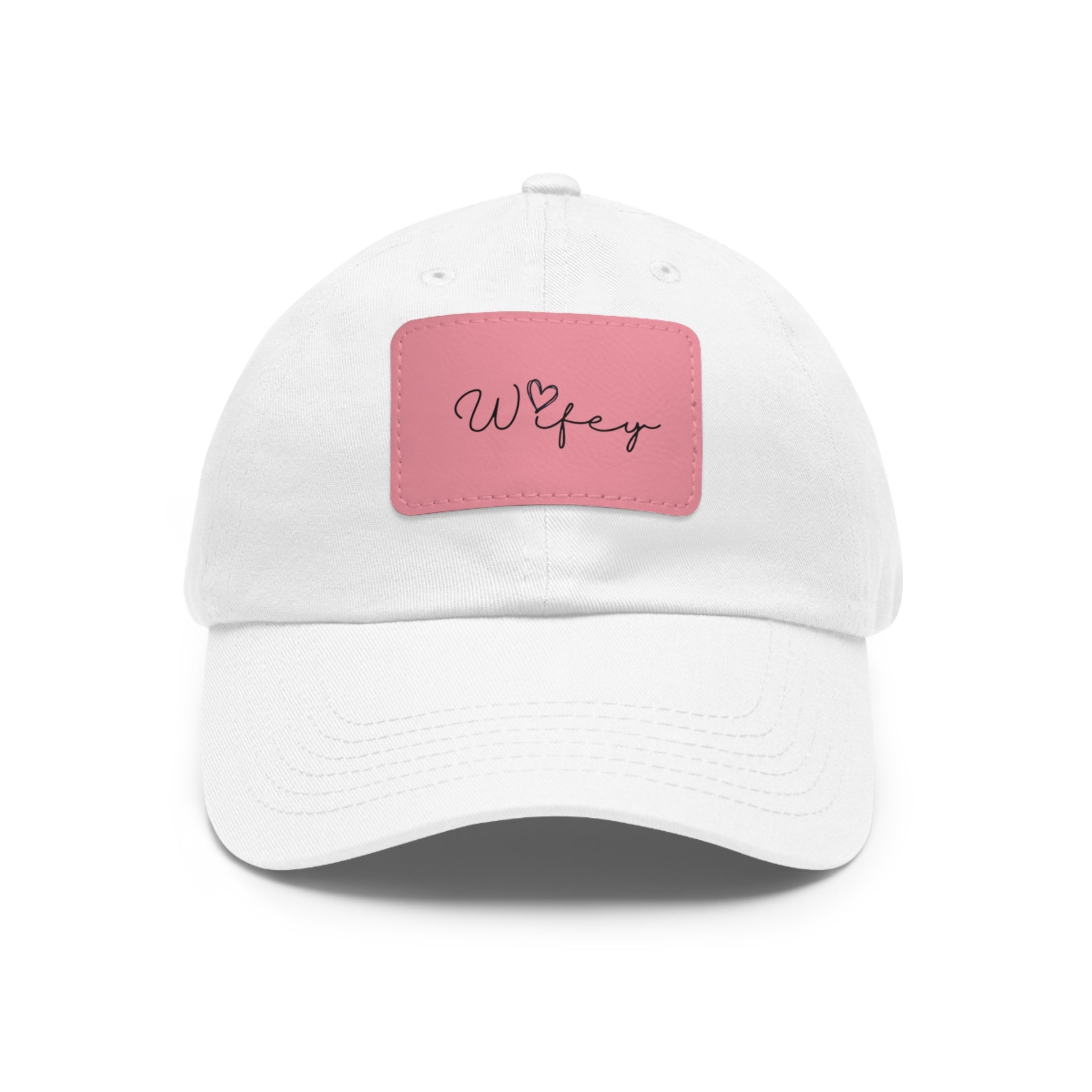 "Wifey" Hat with Leather Patch