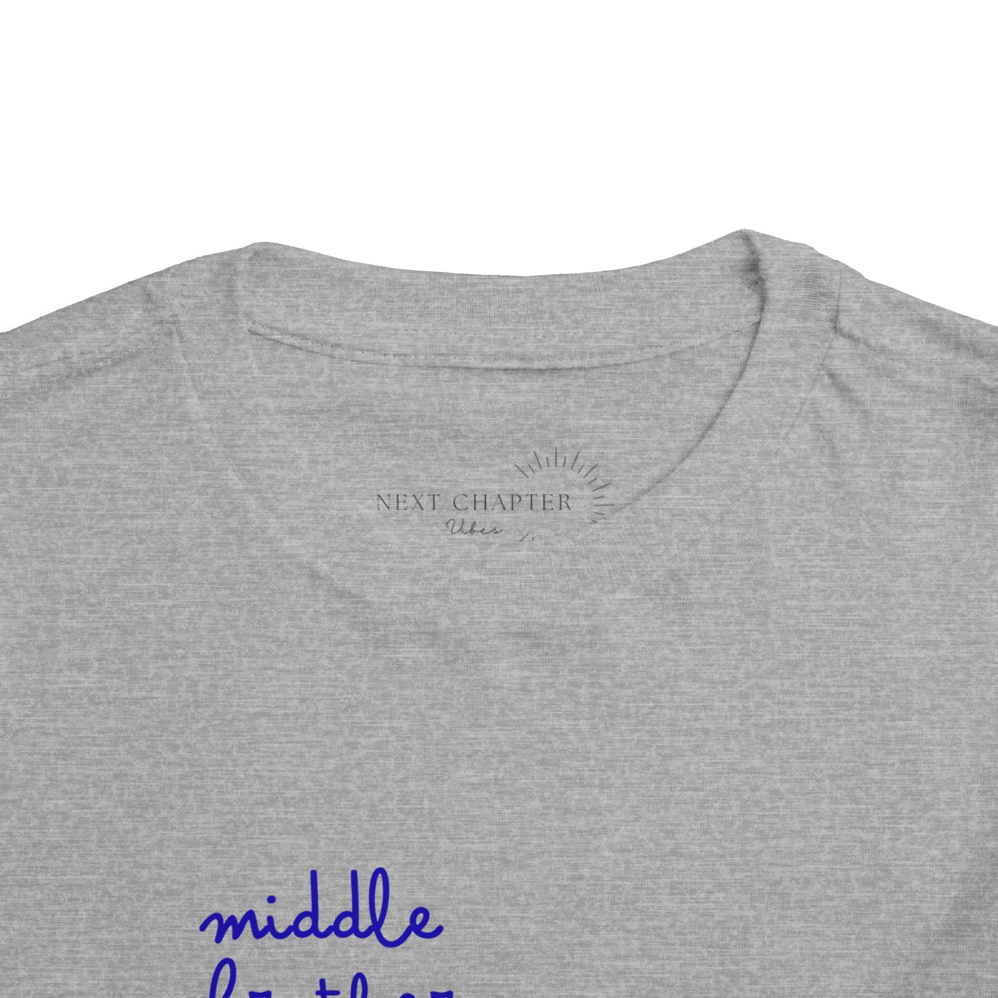 Middle Brother Toddler Tee, Cute Kids Shirt, Baby Gift, Birthday Outfit, Sibling Announcement