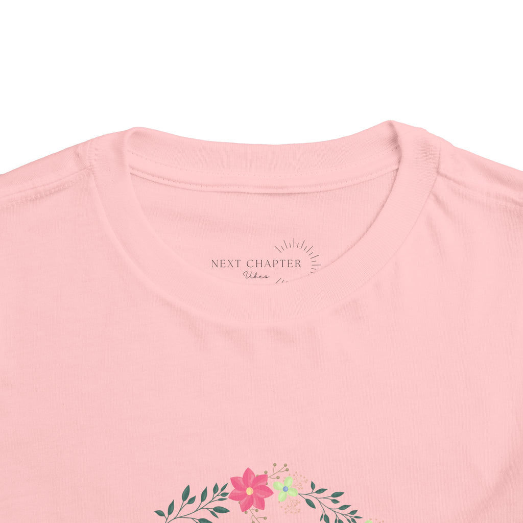 Cute Big Sister Toddler Tee, Floral Children’s Shirt, Gift for Sibling, Birthday Present, Summer Outfit, Family Occasion