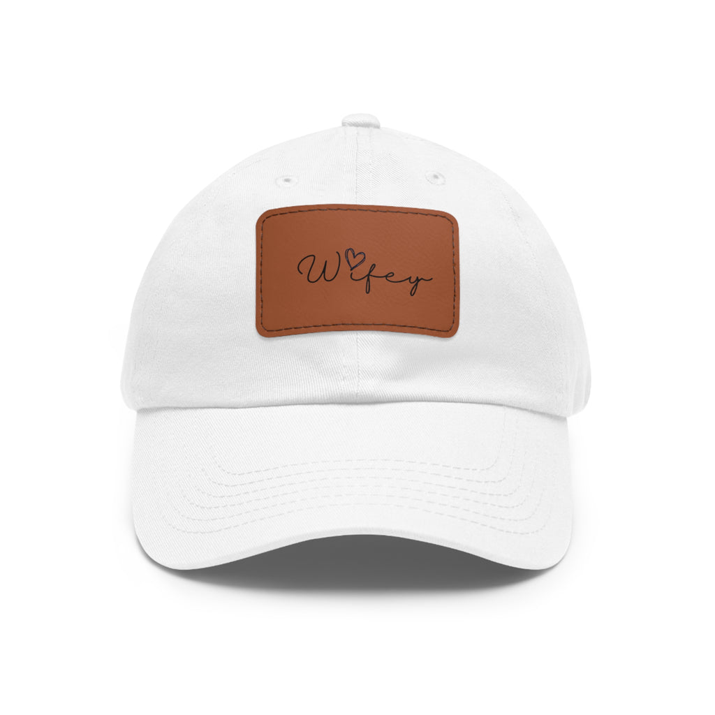 "Wifey" Hat with Leather Patch