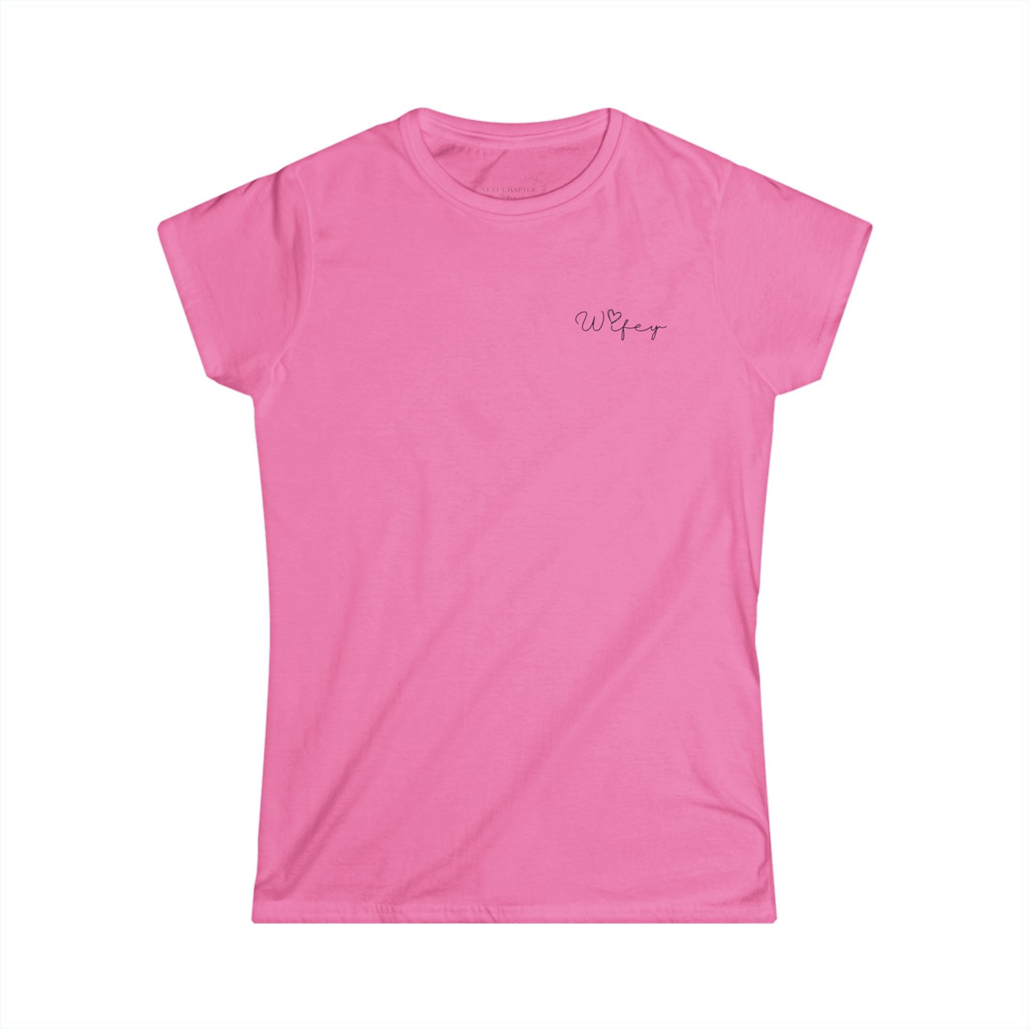 "Wifey" Women's Softstyle Tee - Casual Comfort Shirt, Perfect Gift for Her, Summer Fashion, Everyday Wear, Birthday Gift, Relaxed Fit